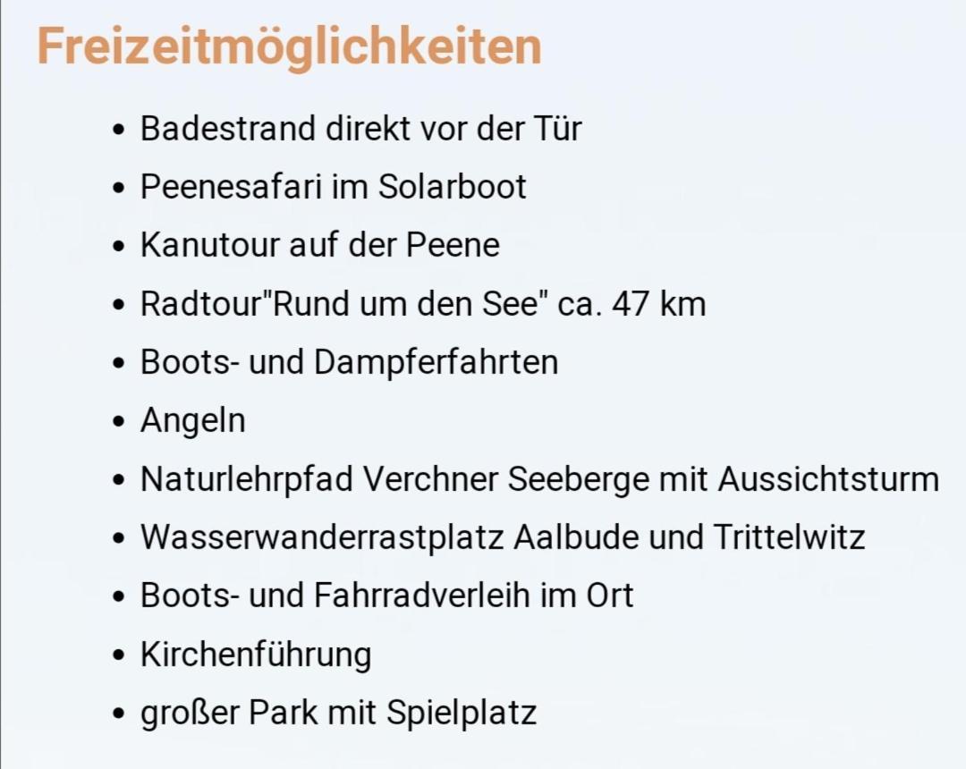 Sommerhaus Verchen Zewnętrze zdjęcie